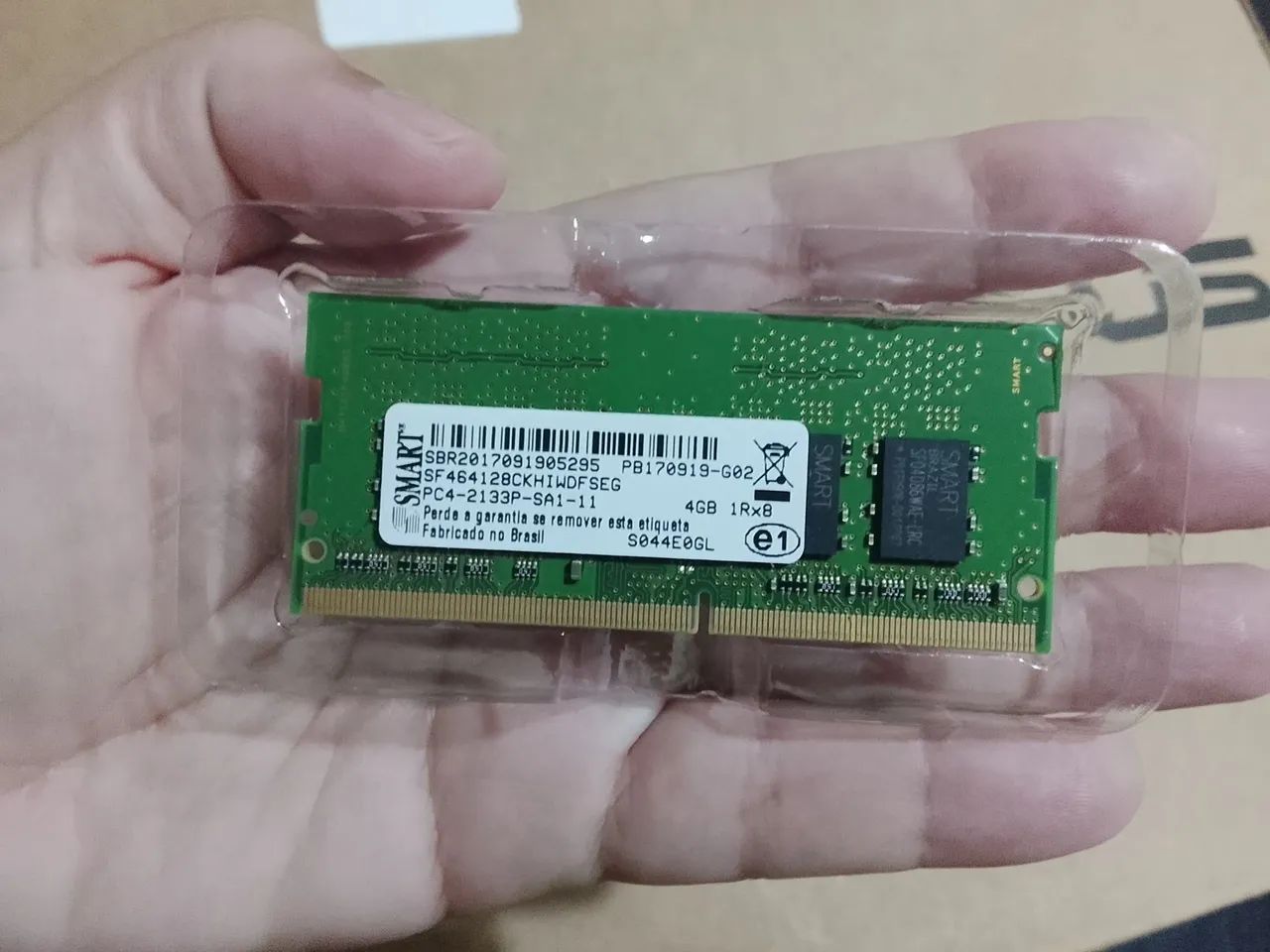 Memória RAM para notebook 