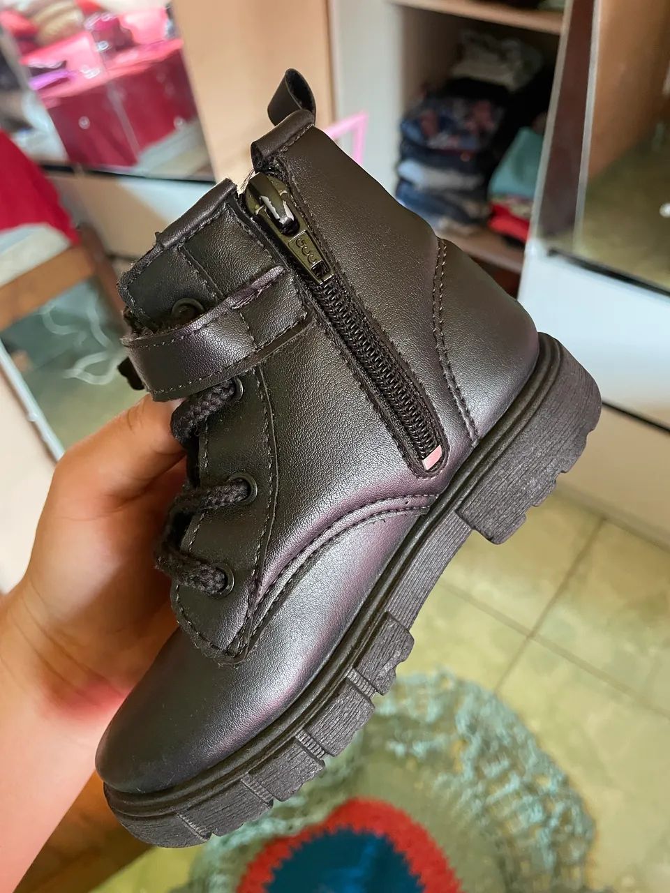 Bota coturno infantil - Foto 4