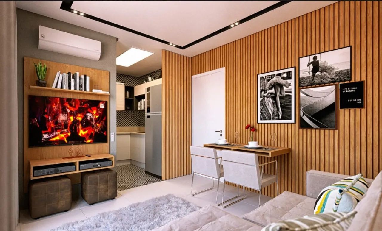 Studio em Liberdade: Apartamento de 1 quarto, 1 banheiro e 28m² - Em construção, entrega e - Foto 4