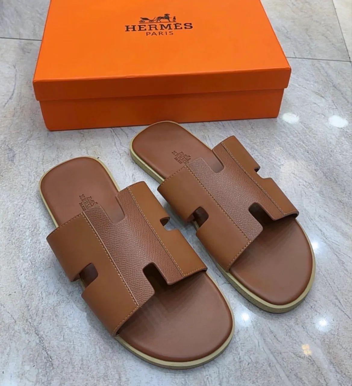 Chinelo Hermes lançamento pronta entrega  - Foto 3