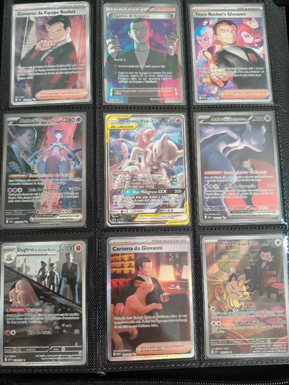 Coleção de cartas Pokémon 