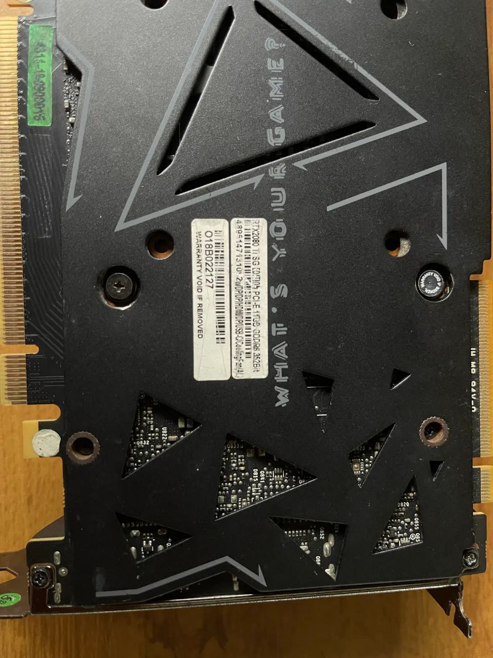 Placa de vídeo rtx 2080 ti trocar reparo  - Foto 4