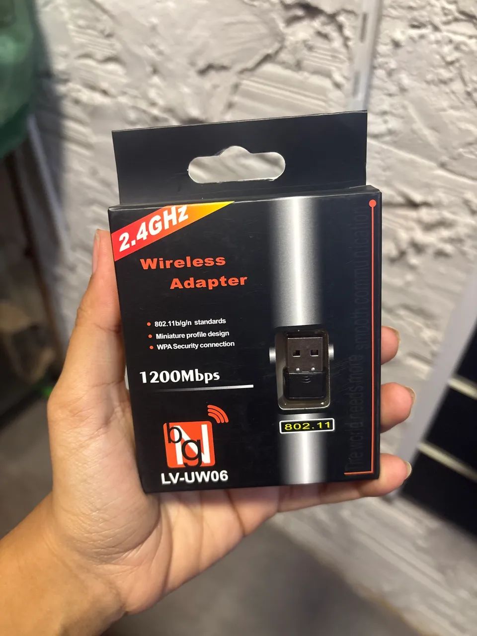 Adaptador Wi-Fi USB 
