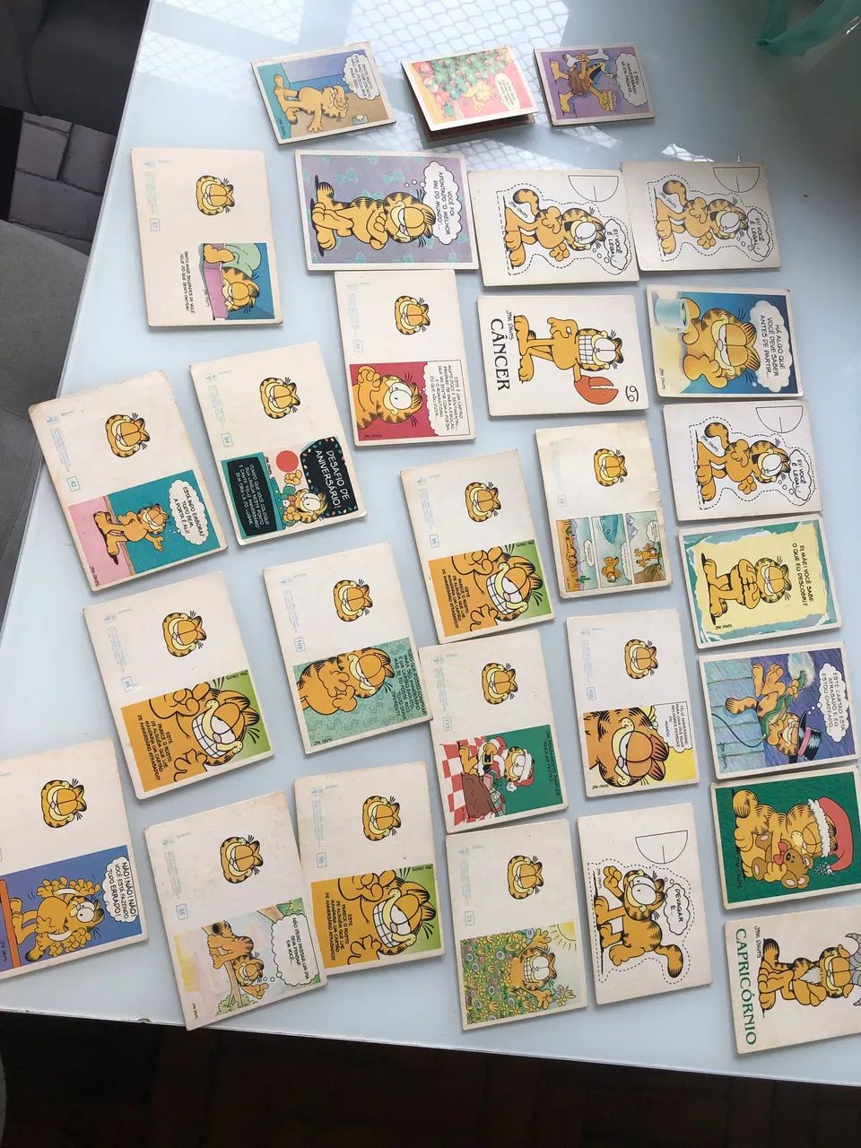 Cartões antigos Garfield - Foto 2