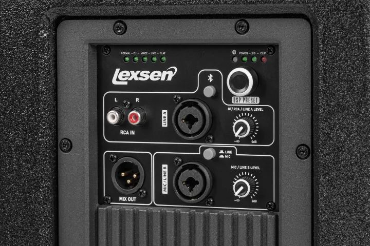 Sistema Vertical Line Array Lexsen Vl10 800wrms Cor Preto - Foto 4
