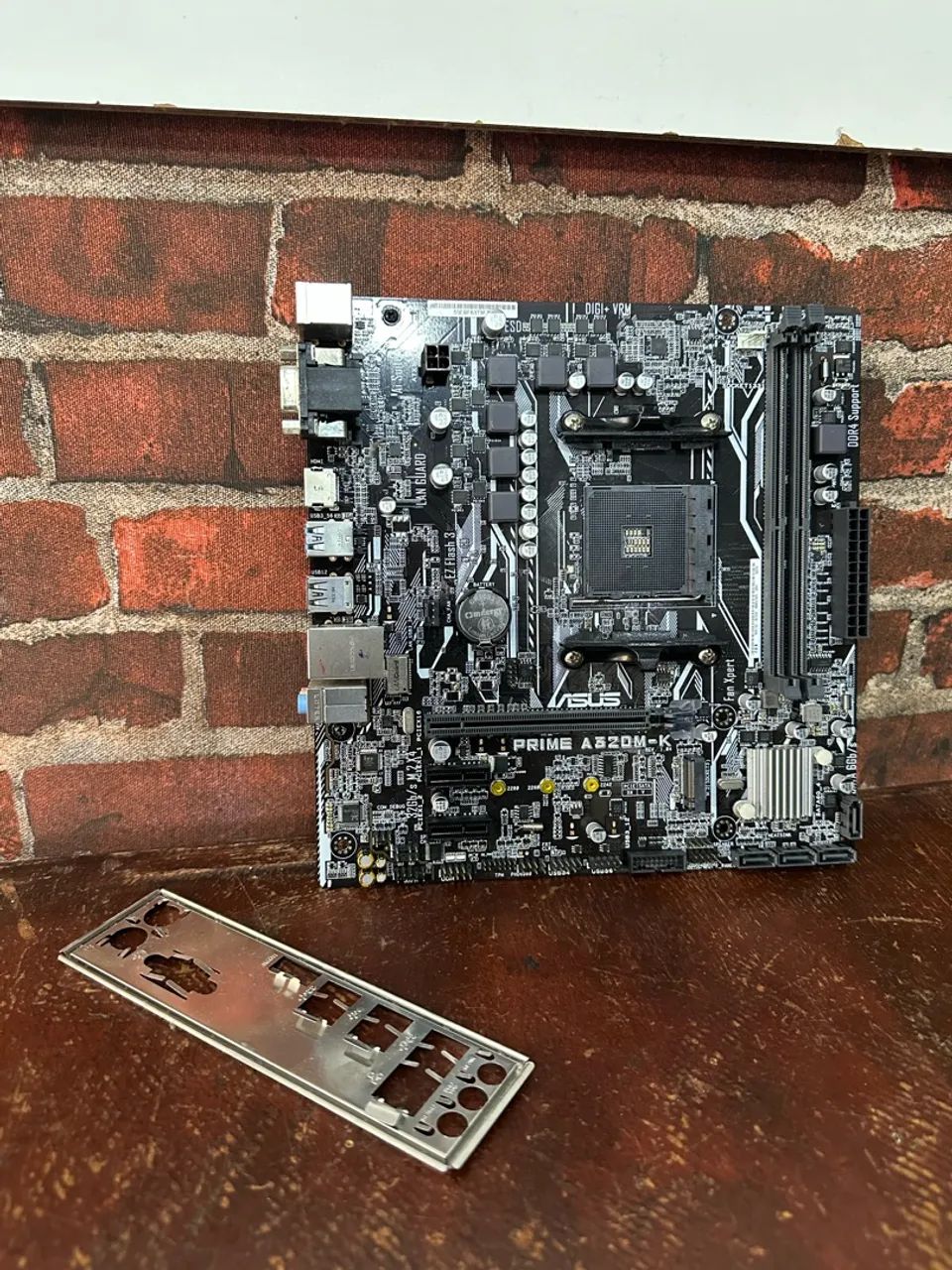 Placa mãe Asus a320m am4