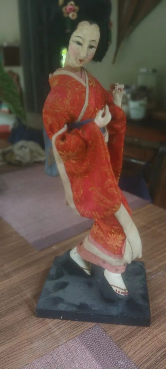 Boneca gueixa Retro 1969. - Foto 2