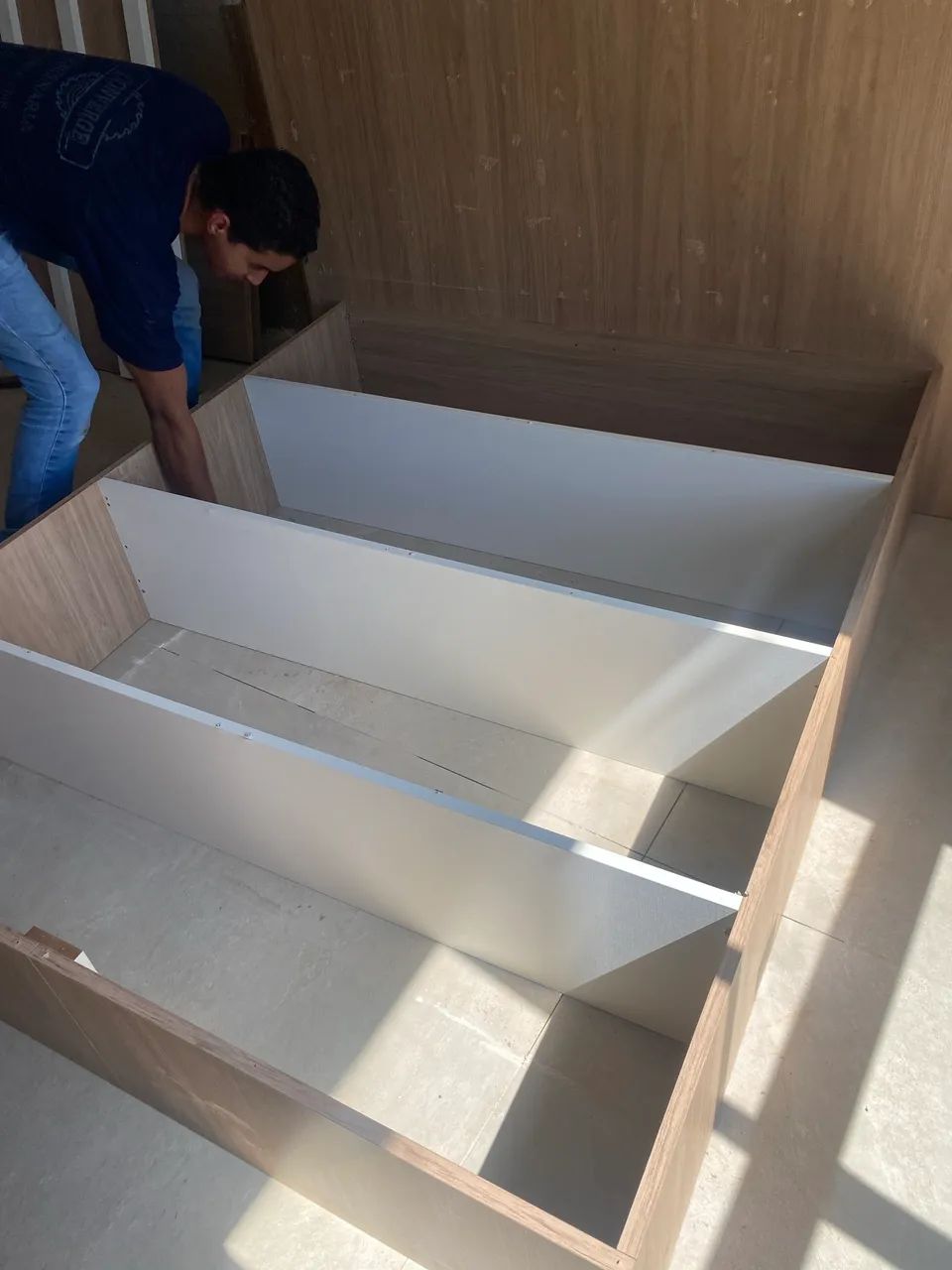 Base para cama de casal (desmontada) - Foto 2