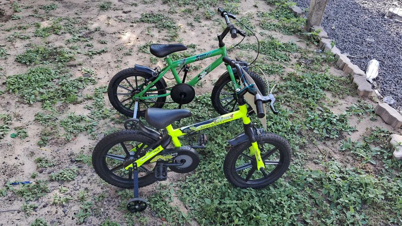 2 bikes aro 16 apenas ,500 reais mandar mensagens no zap - Foto 4