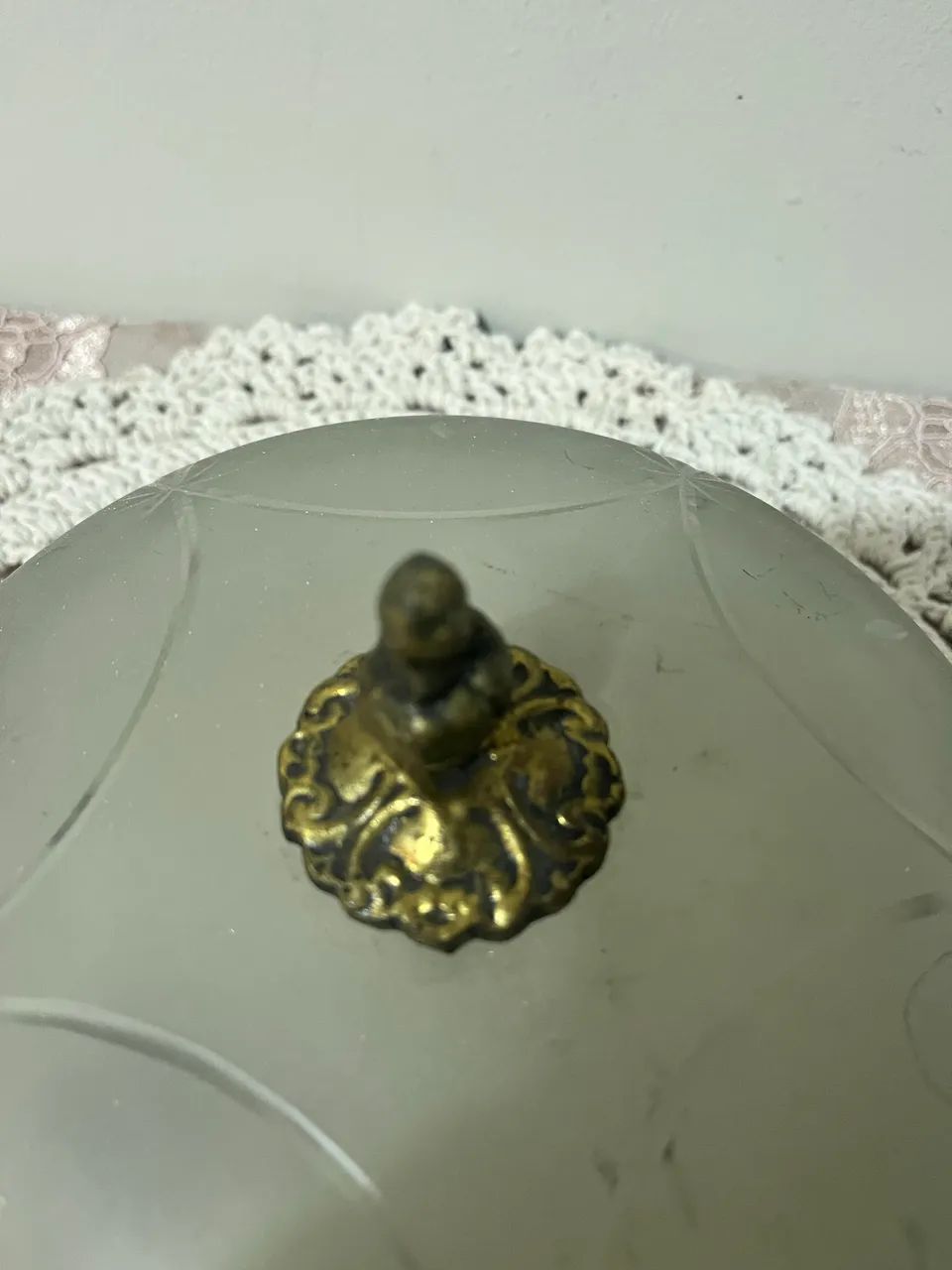 Lustre paflon bronze antigo