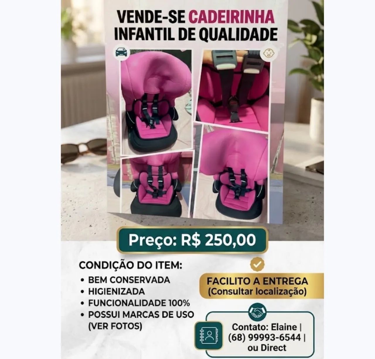 Cadeirinha infantil - Foto 2