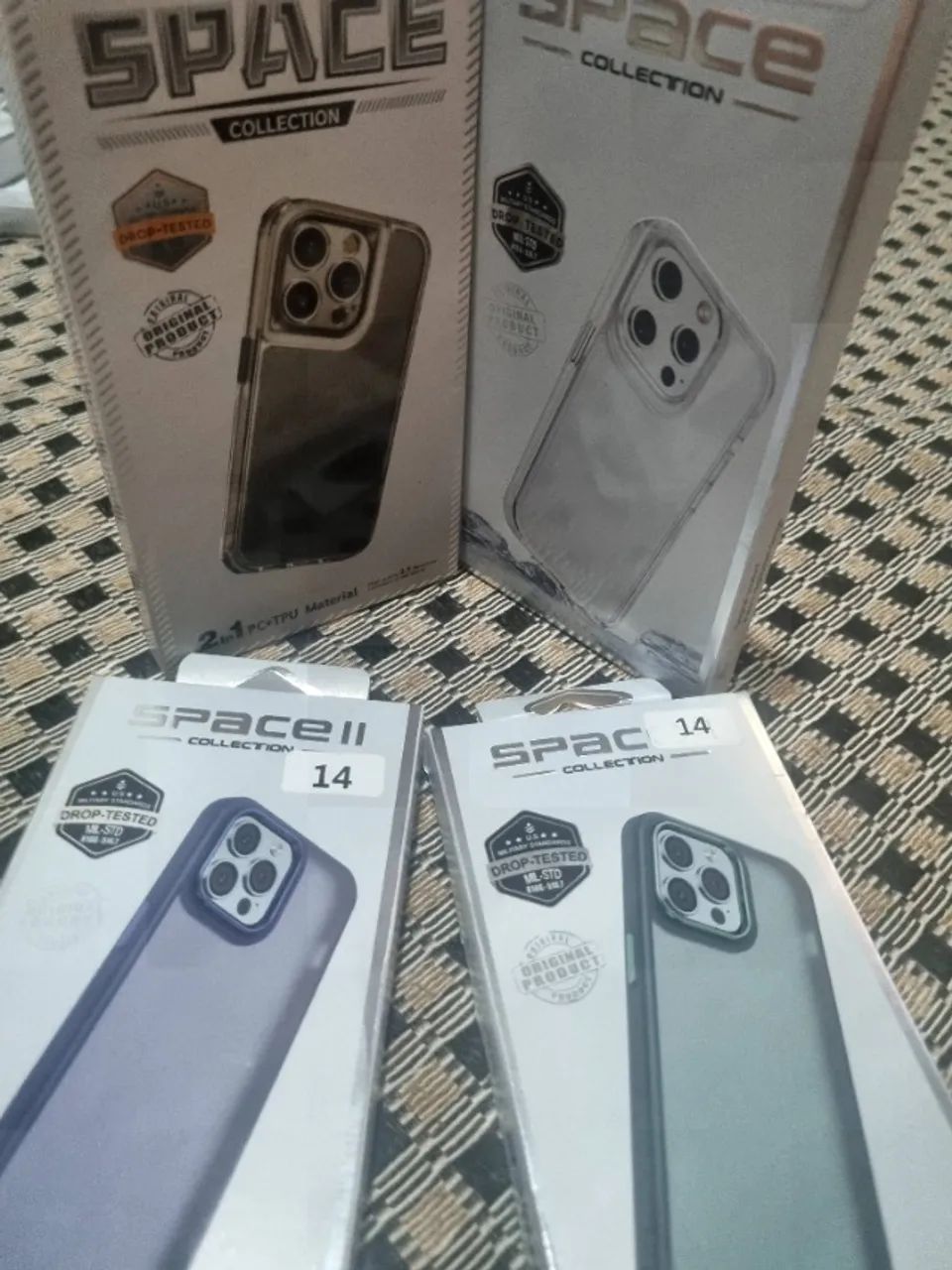 Capa Space iPhone 14 ? Proteção Reforçada 2em1 PC+TPU Nova na caixa - Foto 4
