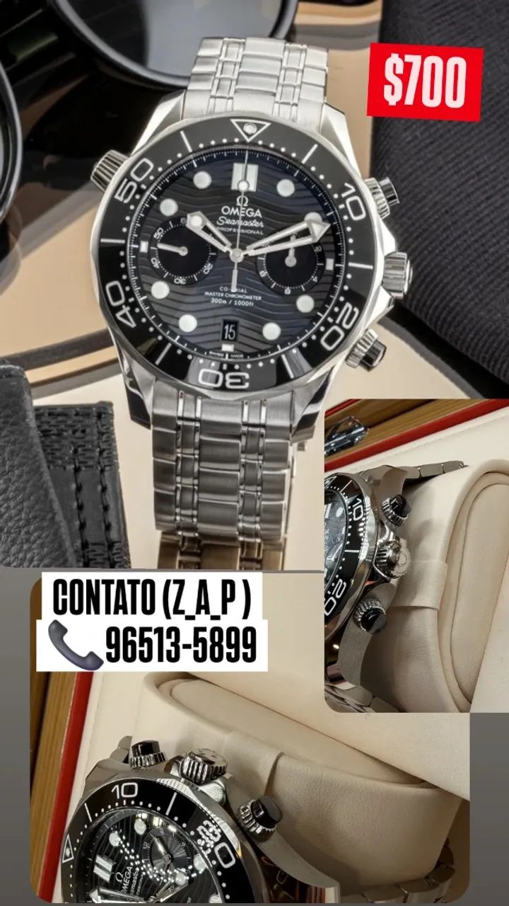 Relógio OMEGA MASTER CHRONOMETER AUTOMÁTICO (RARO)