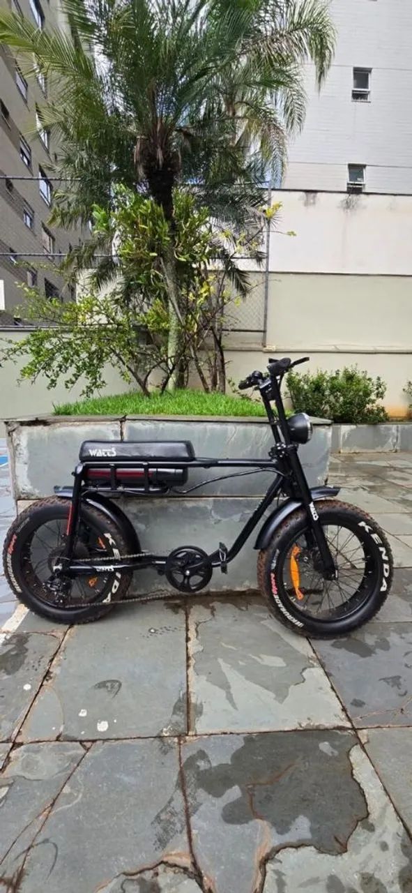 Bicicleta elétrica watts 
