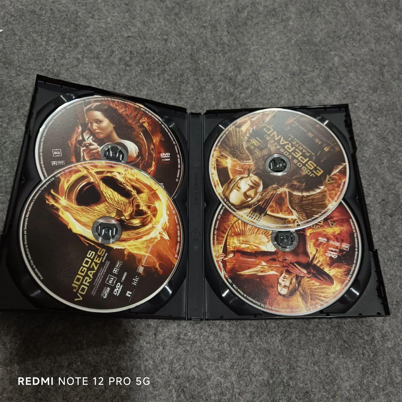 Dvd jogos vorazes 4 filmes  - Foto 2