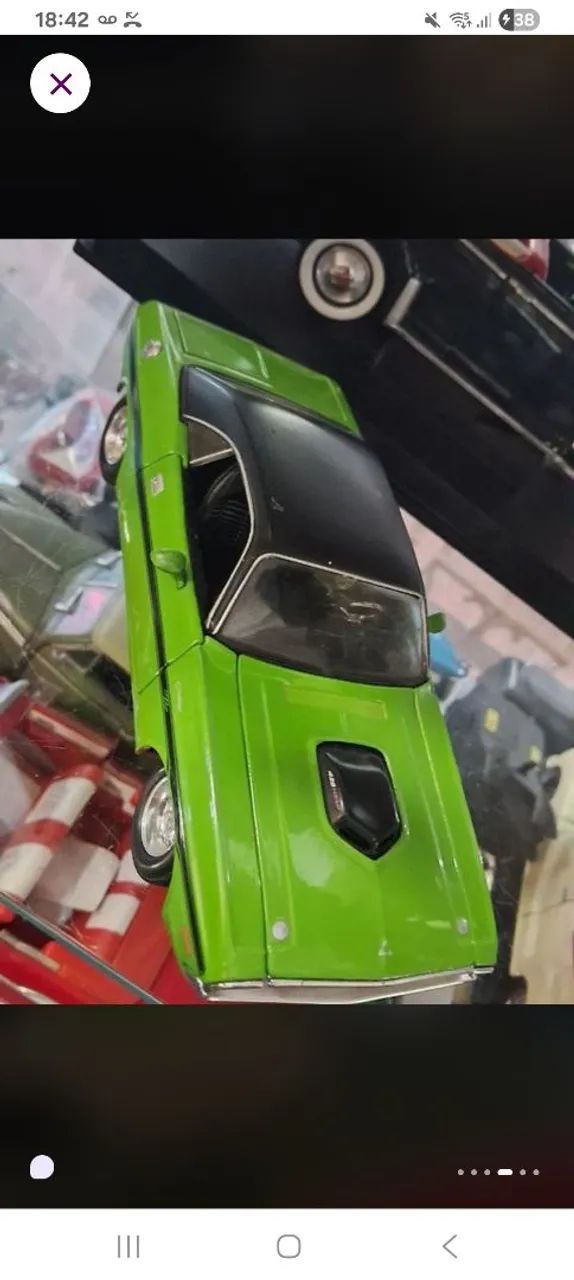 miniatura dodge challenger r/t 1970, escala 1/24  - Foto 3
