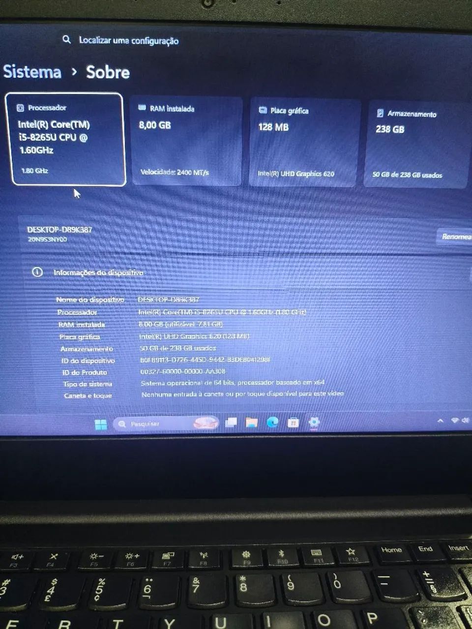Lenovo ThinkPad E490 impecável  - Foto 5