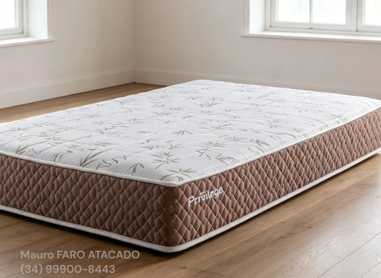 Colchão Casal Molas Ensacadas Privilege Conforto & Macio 