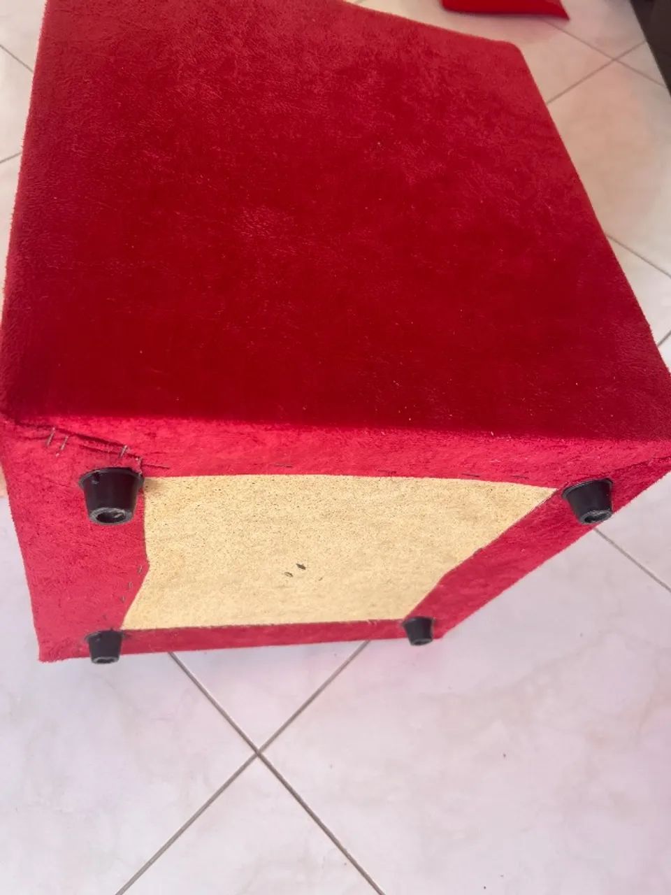 Puff Vermelho  - Foto 2