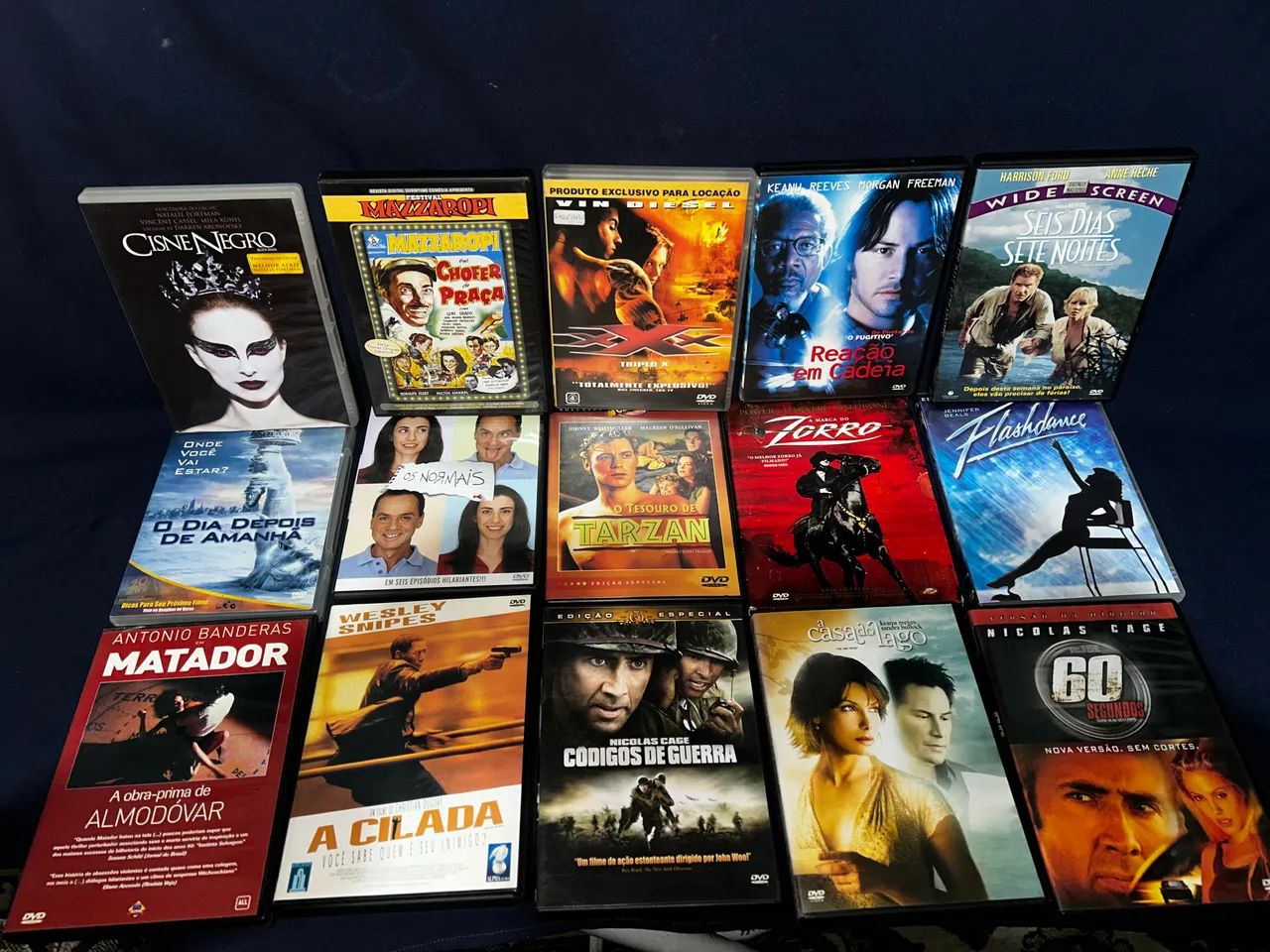 Lote Filmes em DVD antigos 