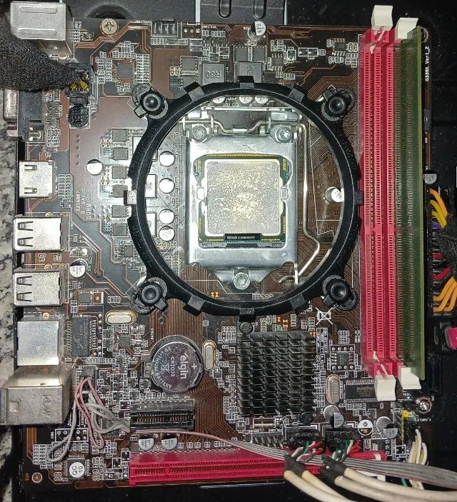 Kit placa mãe, processador core I3 e memória, promoção - Foto 2