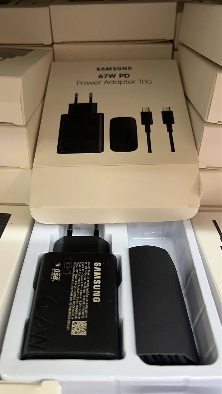 Carregador Samsung importado 67W e 45W na caixa  - Foto 3