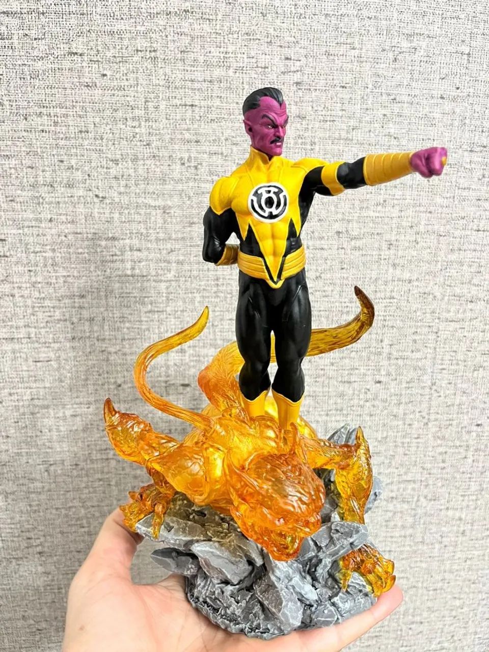 Sinestro lanterna amarela 3d 