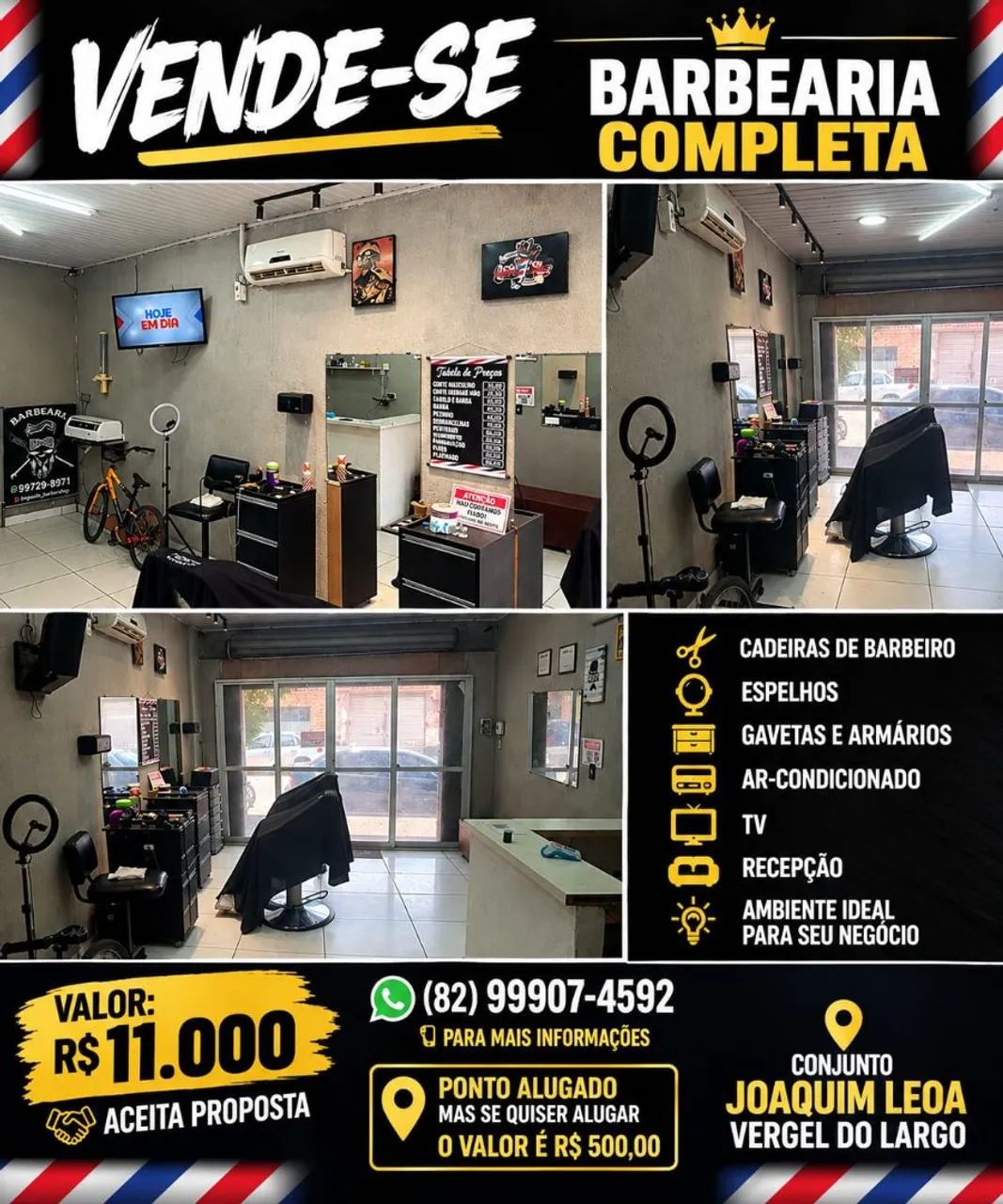 Repasso de barbearia