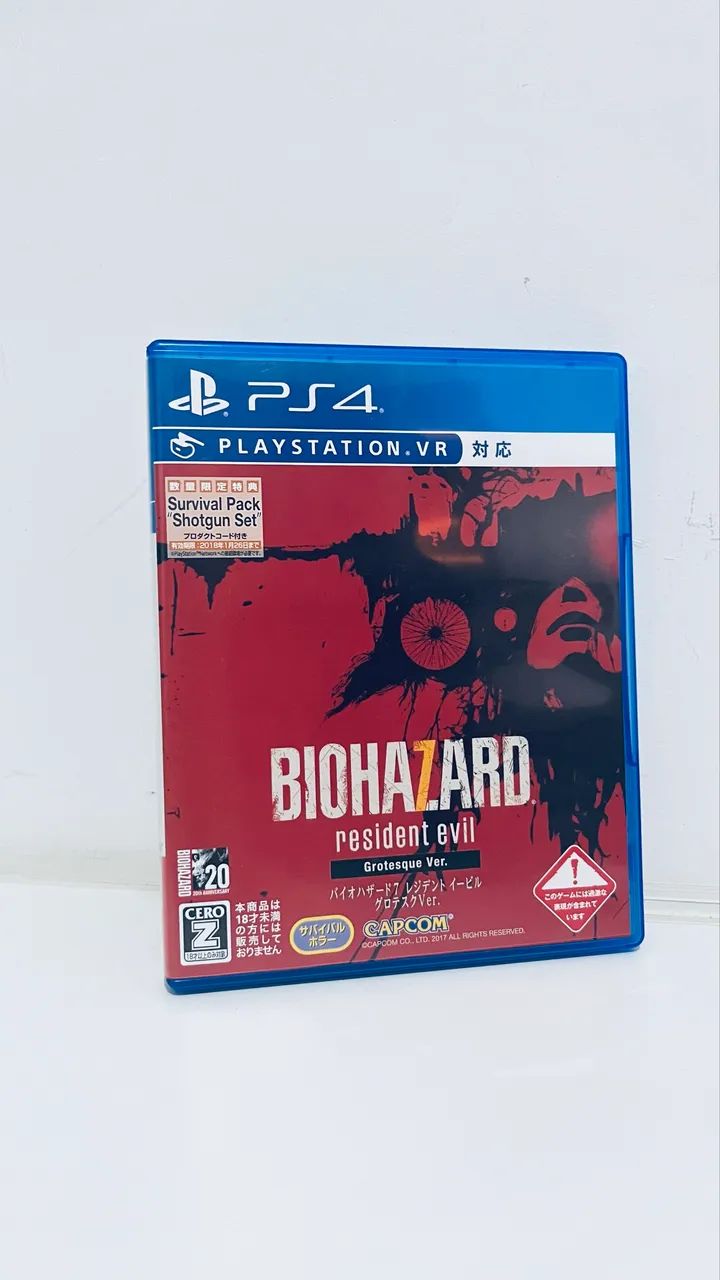 Resident Evil 7 Japonês Grotesc Version - Ps4