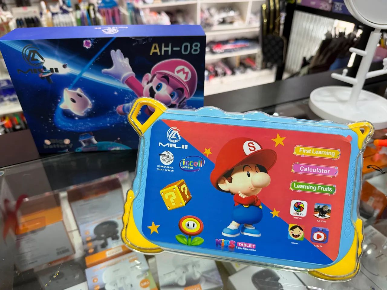 Vendo tablet infantil do mario ,novo na caixa 