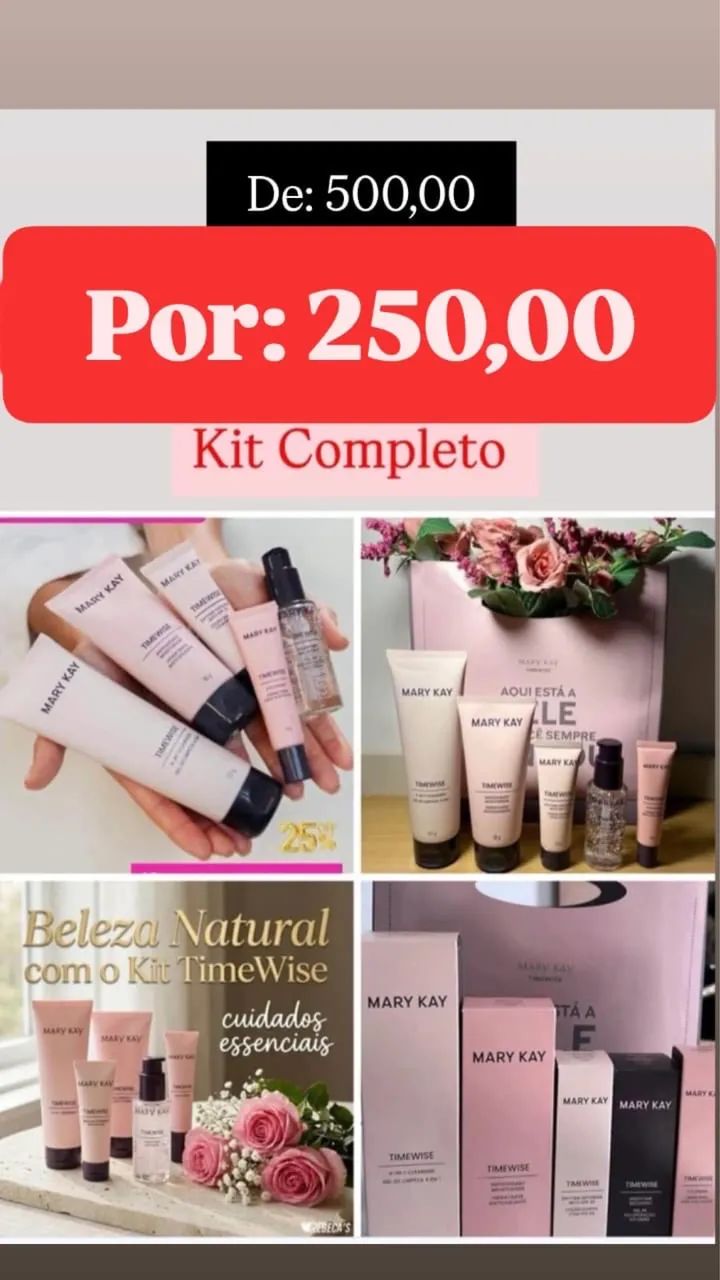 KIT MARY KAY TIMEWISE COMPLETO