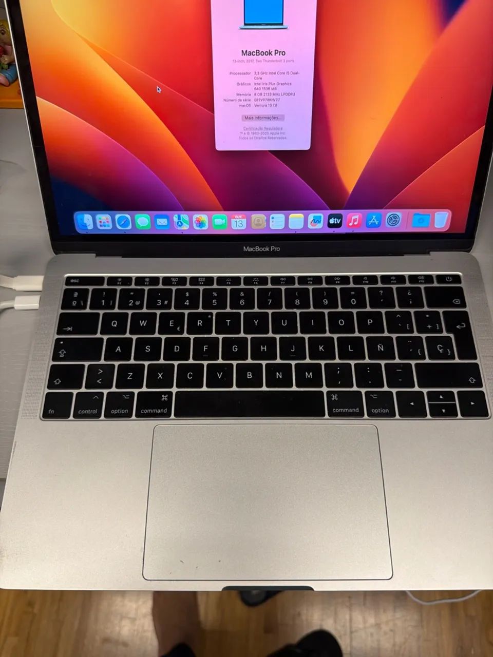 MacBook Pro 13? Apple 2017 | Core i5 | 8GB RAM | SSD 128GB | macOS