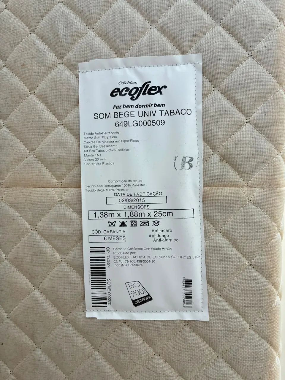 Cama box casal (apenas a cama) - Foto 4