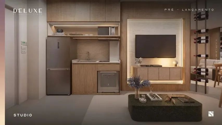 Studio 30m² no Deluxe Residence - Sofisticação + Lazer Completo em Belém - Foto 2