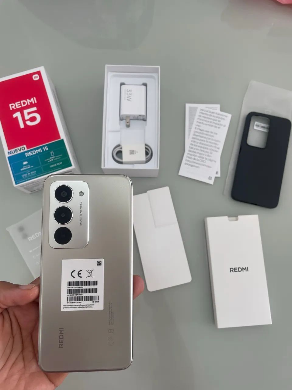REDMI 15 128Gb 6GB RAM (NA CAIXA)