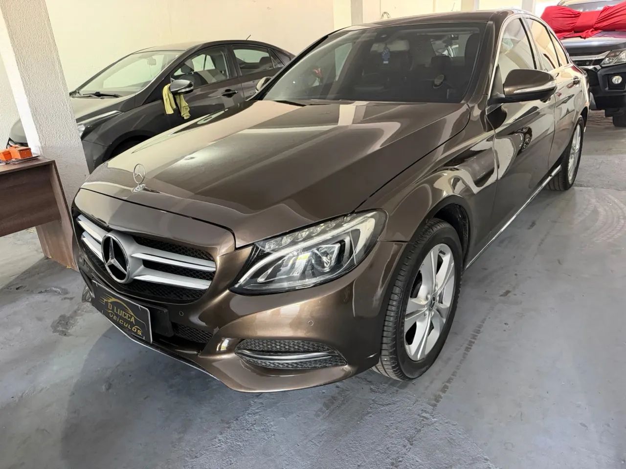 Mercedes-Benz C-180 C-180 CGI Exc. 1.6/1.6 Flex TB 16V Aut. 2015