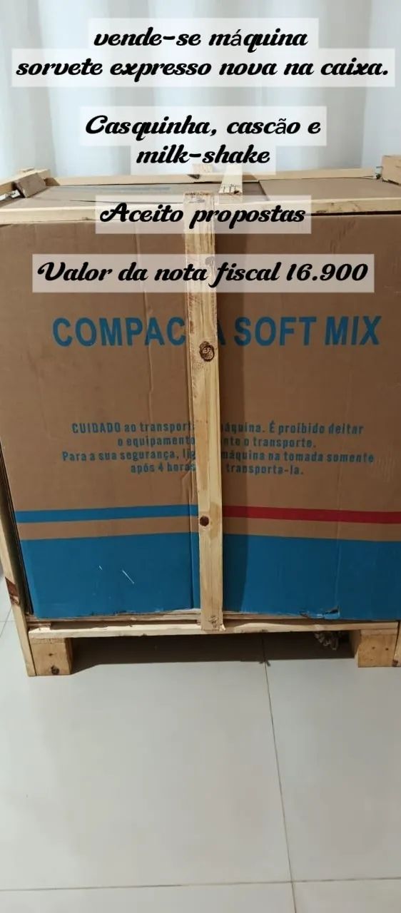 Máquina de sorvete!!!! Negocio preço a vista. - Foto 4