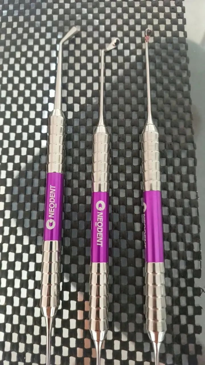 Curetas Neodent - para levante de seio maxilar - Foto 2