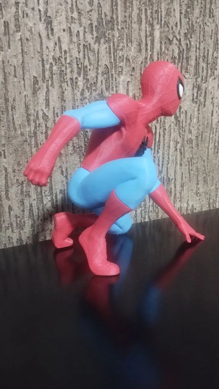 Lindo homem aranha em impressão 3d - Foto 5