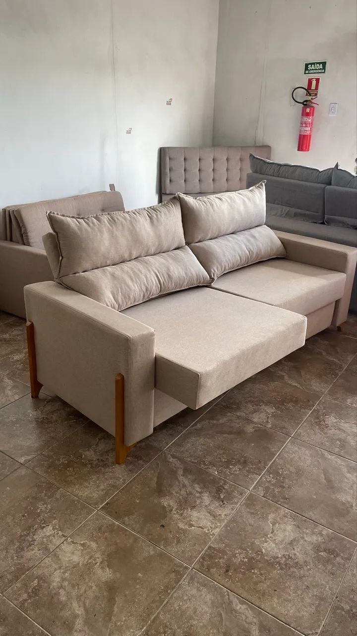 NOVO SOFÁ RETRÁTIL RECLINÁVEL 2m20cm