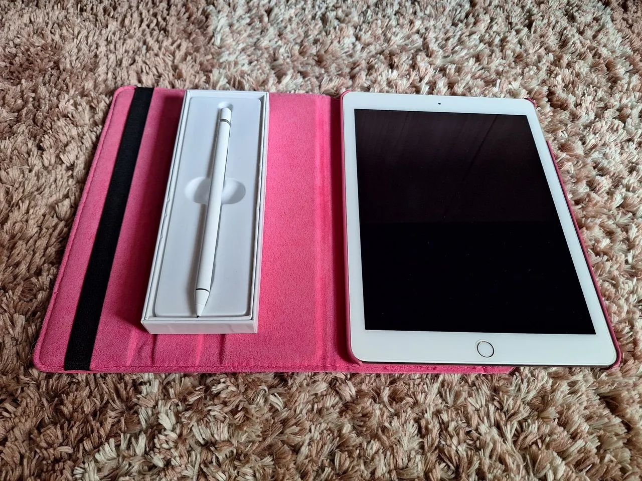 iPad Air 2 Golden 16GB + Caneta + Capa de couro - Foto 3