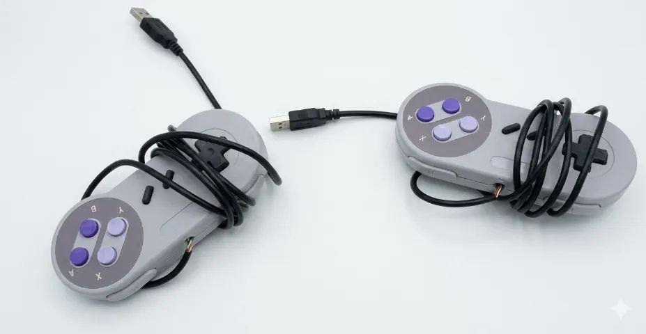 CONTROLES USB Super Nintendo