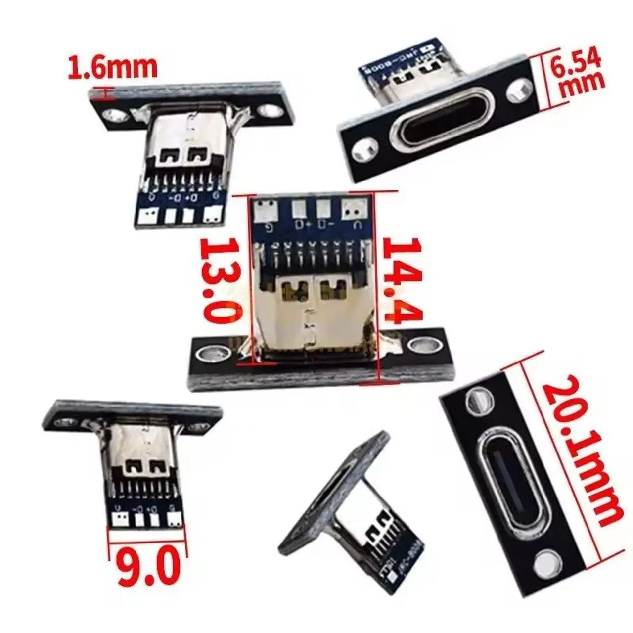 Conector fêmea 3.1 Tipo - C 4 portas - Foto 3