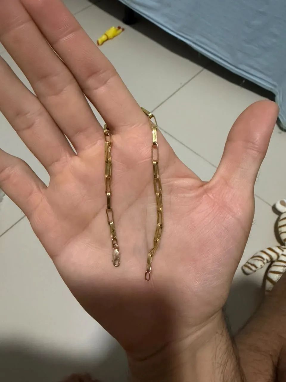 Vendo pulseira de ouro 3,9 gramas - Foto 2
