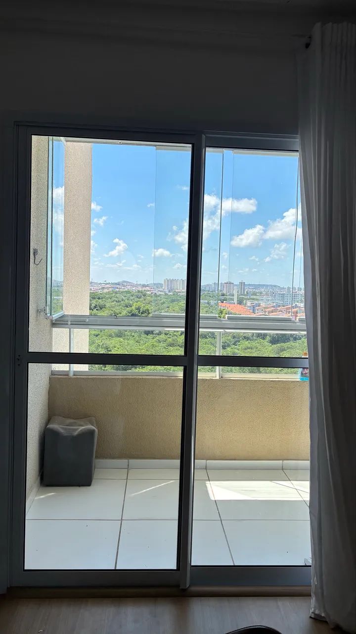 Porta Balcão de Alumínio e vidro 2 Folhas - Foto 2