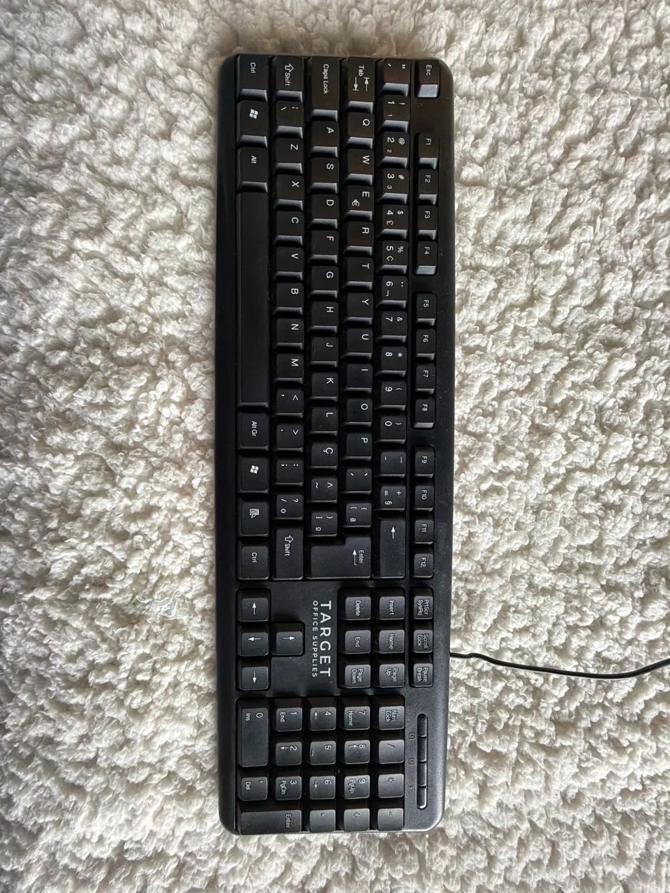 Teclado TARGER com fio 