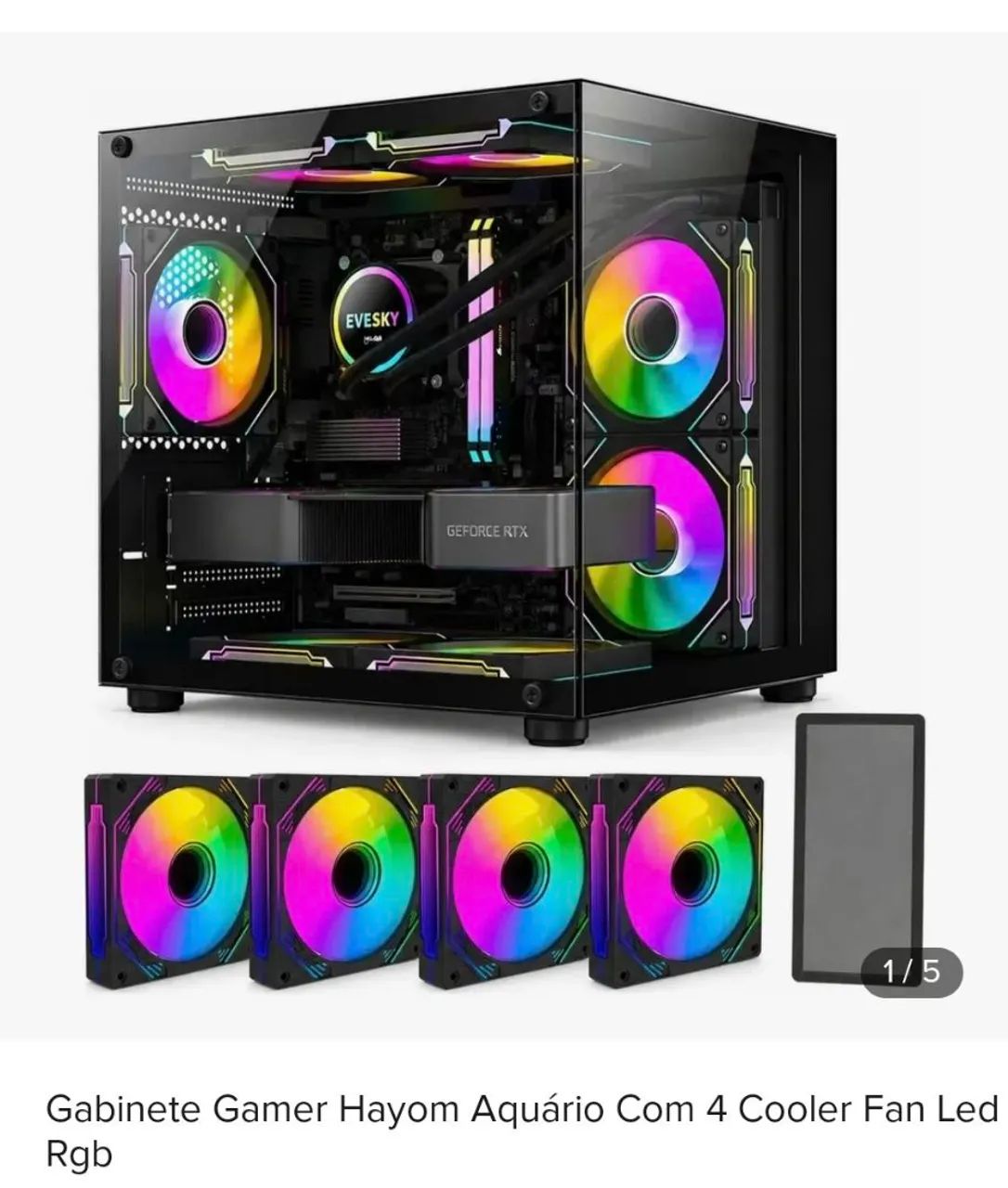 Gabinete Gamer Aquario - Foto 2
