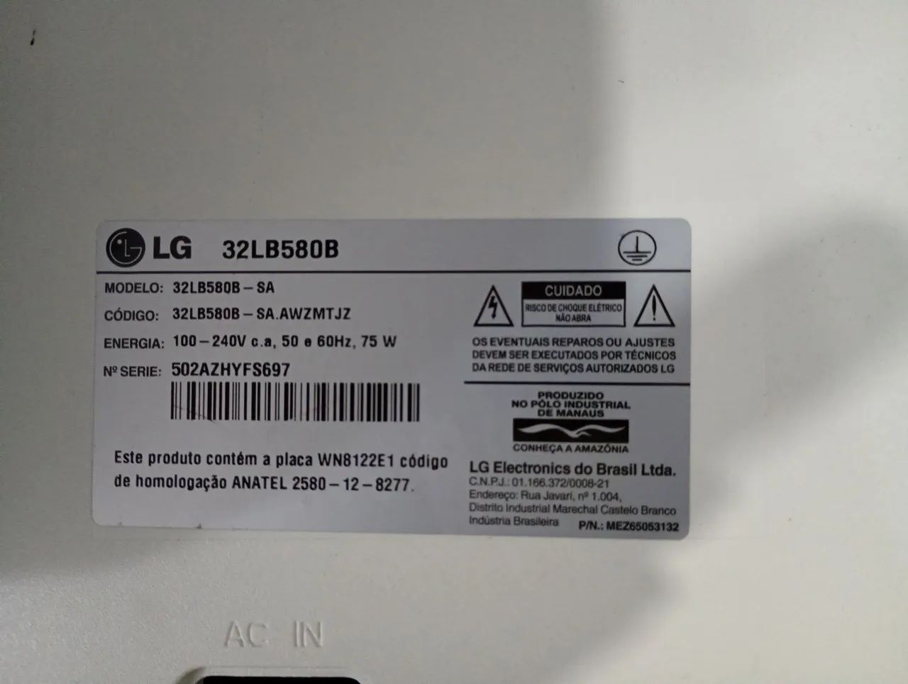 Display LG 32LB58OB - Foto 2
