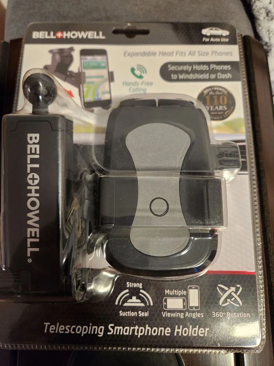 Suporte telescópio para Smartphone de carro Bell Howell - Foto 3