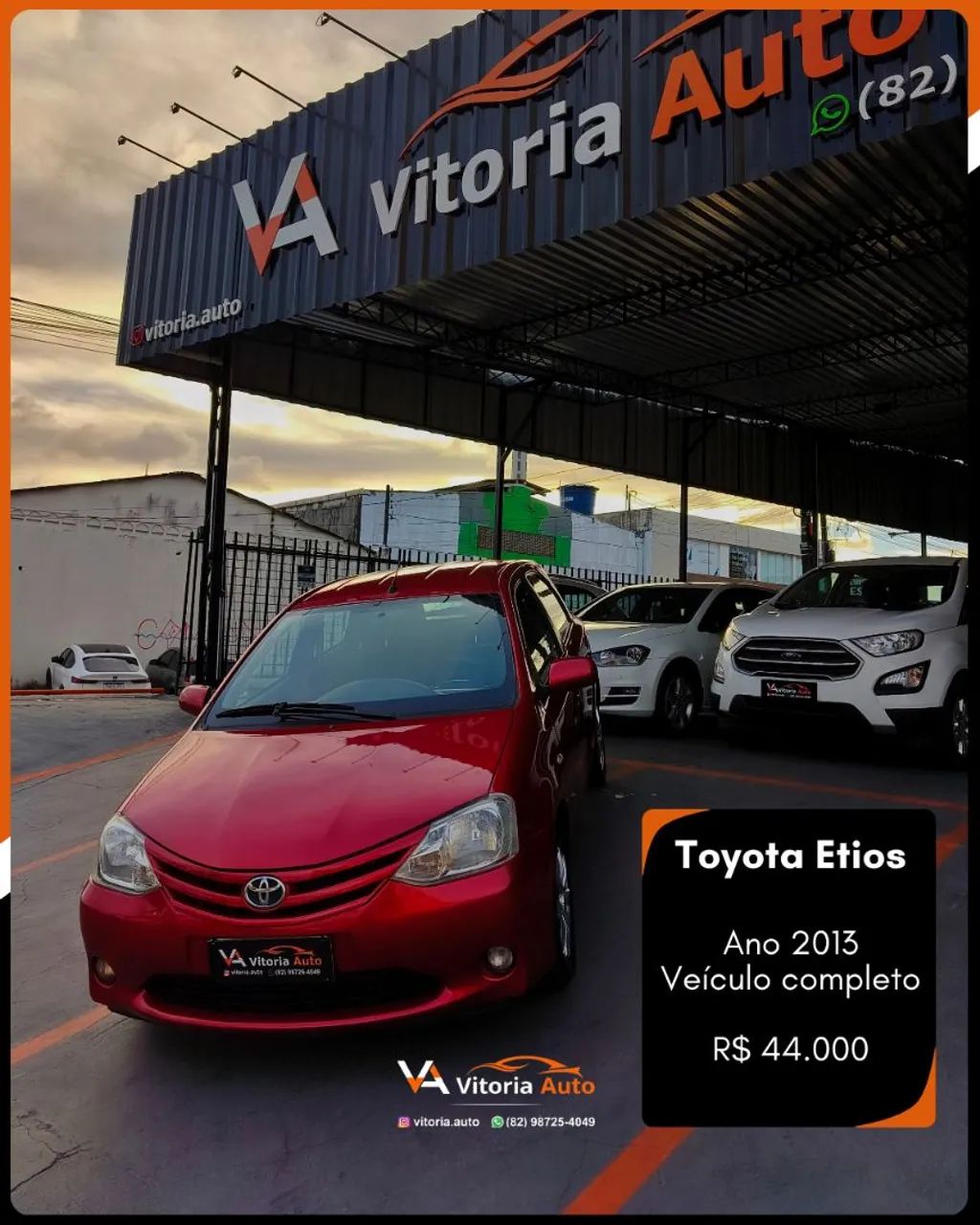 Toyota Etios ETIOS XS  1.3 Flex 16V 5p Mec. 2013